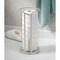 mDesign Metal Toilet Paper Holder Stand, Freestanding 3 Roll Reserve